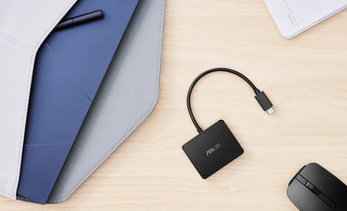 ASUS USB-C Mini Dock Wired USB 3.2 Gen 2 (3.1 Gen 2) Type-C Black