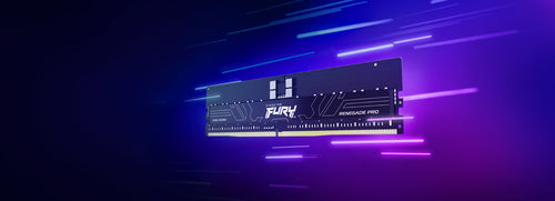 Kingston Technology FURY 128GB 5600MT/s DDR5 ECC Reg CL28 DIMM (Kit of 4) Renegade Pro EXPO