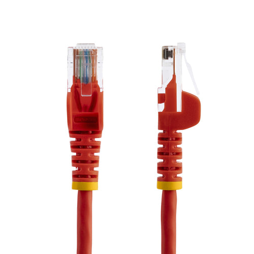 StarTech.com Cat5e Patch Cable with Snagless RJ45 Connectors - 10 ft, Red