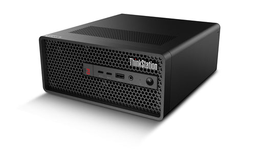 Lenovo ThinkStation P3 Ultra SFF Gen 2 Intel Core Ultra 7 265 32 GB DDR5-SDRAM 512 GB SSD NVIDIA RTX A400 Windows 11 Pro Mini Tower Workstation Black