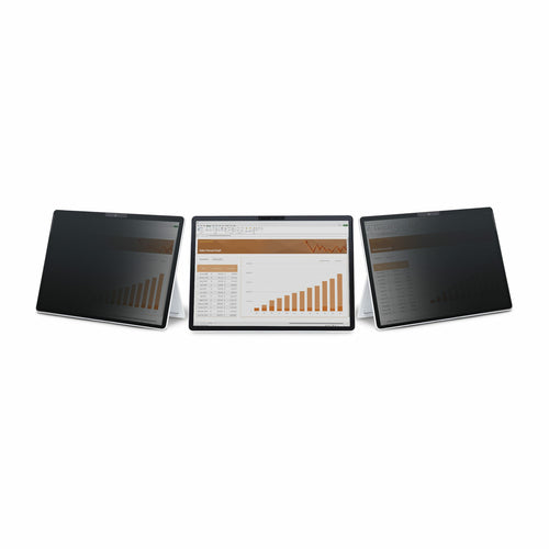 StarTech.com 4-Way Privacy Screen For 13-inch Surface Pro 8/9/X/11 Laptop, Portrait/Landscape Modes, Touch-Enabled, +/- 30 Deg. View, Blocks up to 51% Blue Light, Anti-Glare