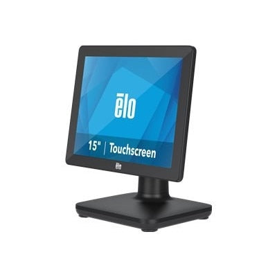 EloPOS System i5 - With I/O Hub Stand - all-in-one 1 x Core i5 8500T / up to 3.5 GHz - vPro - RAM 8 GB - SSD 128 GB - UHD Graphics 630 - Gigabit Ethernet - Win 10 IoT Enterprise LTSB 64-bit - monitor: LED 15  1024 x 768 (XGA) touchscreen - black