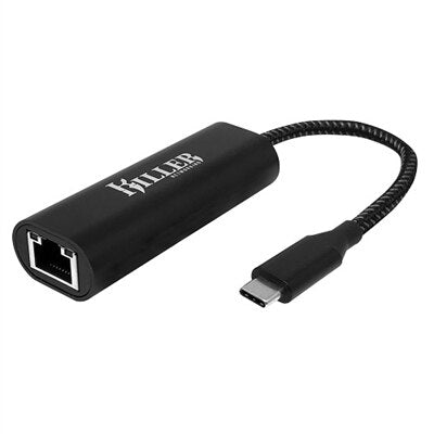 Intel Killer E3100 USB-C 3.1 to RJ-45 2.5Gbps Ethernet Adapter E3100KILLERUSB