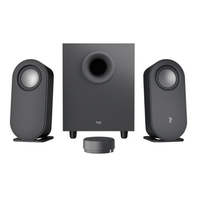 Logitech Z407 Bluetooth Computer Speakers and Subwoofer with Wireless Control: USB, 3.5mm Jack