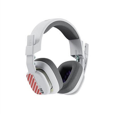 ASTRO A10 Gaming Headset Gen 2 Wired Headset - Over-ear gaming headphones with flip-to-mute microphone  32 mm drivers  compatible with PlayStation  PC  White