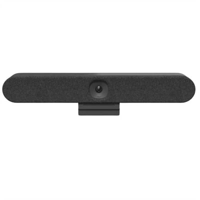 Logitech - Rally Bar Huddle 4K Ultra HD Webcam for Business - Black
