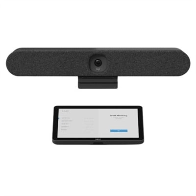 Logitech Rally Bar Huddle + TAP IP Video Conference Equipment - For Huddle Space - 1920 x 1080 Video (Live) - Full HD - 1 x Network (RJ-45) - 1 x HDMI In - 1 x HDMI Out - USB - Gigabit Ethernet - W...