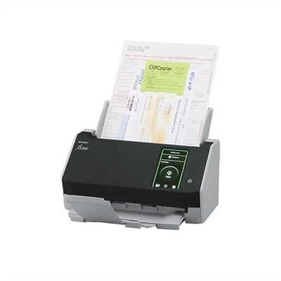 RICOH fi-8040 Fast Front Office & Desktop Document  Receipt  ID Card Scanner with 50 Page Auto Feeder and PC-Less DirectScan Capability