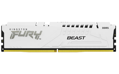 Kingston Technology FURY Beast 64GB 5600MT/s DDR5 CL40 DIMM (Kit of 4) White XMP