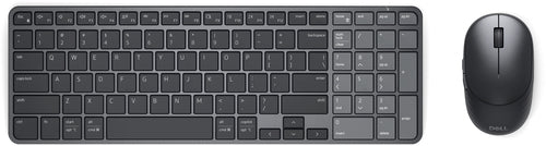 DELL Pro 7 KM746 keyboard Mouse included Universal RF Wireless + Bluetooth Canadian Graphite