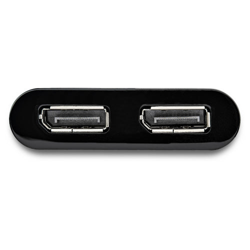 StarTech.com USB 3.0 to Dual DisplayPort Adapter, 4K 60Hz, DisplayLink Certified, USB to Dual DP Display Adapter, Dual DisplayPort Adapter for Mac & Windows