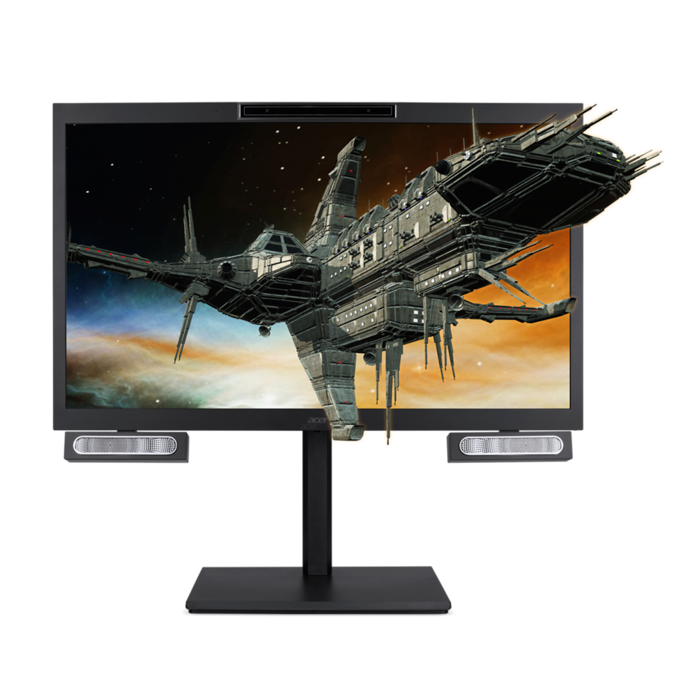 FF.R2CAA.003 Spatial Labs View Pro White LED Backlight LCD Monitor - 3D - 27 in. AG VA - Black