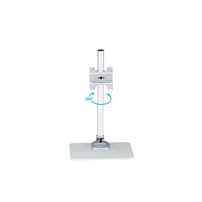 StarTech.com Single Monitor Stand - Adjustable - Steel - Silver - For up to 34" (30.9lb/14kg) Displays - TAA