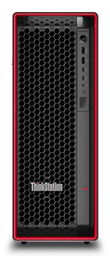 Lenovo ThinkStation P5 Intel Xeon W w3-2435 64 GB DDR5-SDRAM 2 TB SSD NVIDIA RTX 2000 Ada Windows 11 Pro for Workstations Tower Workstation Black, Red