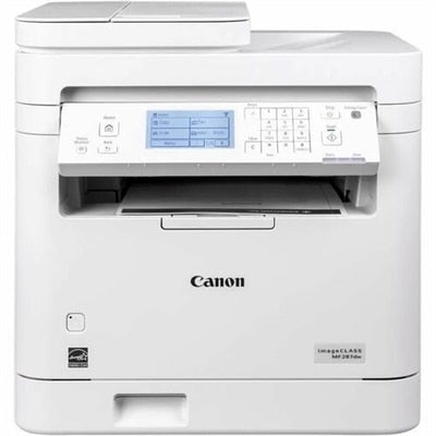 Canon - imageCLASS MF287dw Wireless Black-and-White All-In-One Laser Printer with Fax - White