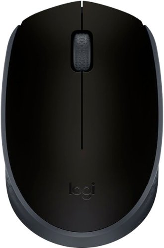 Logitech M170 Wireless Mouse for PC  Mac  Laptop  2.4 GHz with USB Mini Receiver  Black