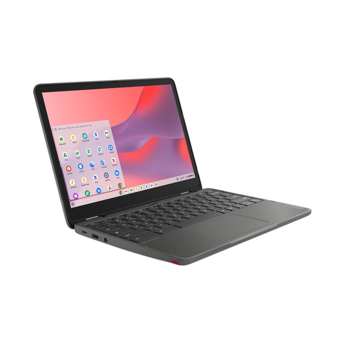 Lenovo 500e Yoga Chromebook Gen 4 N200 31 cm (12.2") Touchscreen WUXGA 8 GB LPDDR5-SDRAM 64 GB eMMC Wi-Fi 6E (802.11ax) ChromeOS Grey