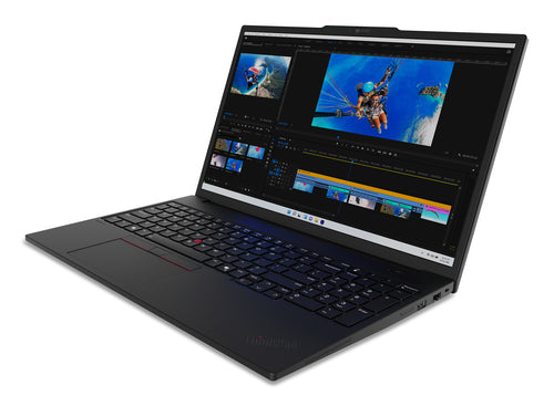 Lenovo ThinkPad P16s Gen 3 (Intel) Intel Core Ultra 7 165H Mobile workstation 40.6 cm (16") WUXGA 16 GB DDR5-SDRAM 512 GB SSD Wi-Fi 6E (802.11ax) Windows 11 Pro French Black