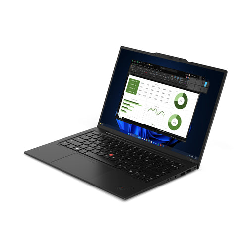 Lenovo ThinkPad X1 Carbon Intel Core Ultra 7 155U Laptop 35.6 cm (14") WUXGA 16 GB LPDDR5x-SDRAM 512 GB SSD Wi-Fi 6E (802.11ax) Windows 11 Pro French Black