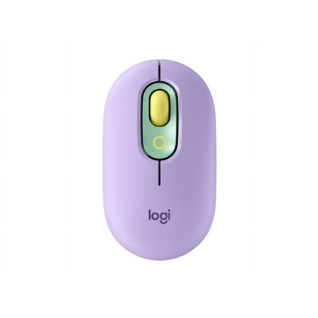Logitech Bluetooth POP Mouse with Emoji - Daydream Mint: USB-A Compatible, 4000 dpi