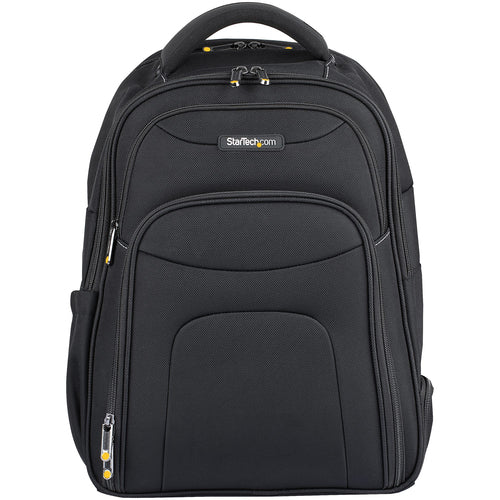 StarTech.com 17.3" Laptop Backpack with Removable Accessory Organizer Case - Professional IT Tech Backpack for Work/Travel/Commute - Ergonomic Computer Bag - Durable Ballistic Nylon - Notebook/Tablet Pockets