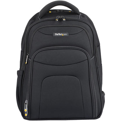 StarTech.com 17.3" Laptop Backpack with Removable Accessory Organizer Case - Professional IT Tech Backpack for Work/Travel/Commute - Ergonomic Computer Bag - Durable Ballistic Nylon - Notebook/Tablet Pockets