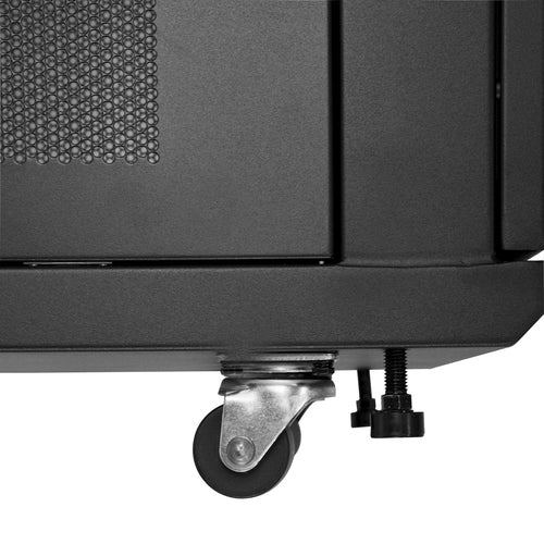 StarTech.com 42U Enterprise-Grade Server Rack Cabinet Kit, 19in Enclosed 4-Post Rack with Built-in Cable Management, 35in (89cm) Mounting Depth, 3307lb (1500kg) Capacity