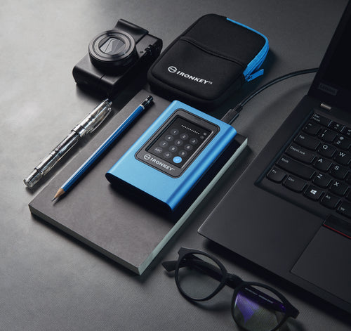 Kingston Technology IronKey 7680GB Vault Privacy 80 XTS-AES 256-bit Encrypted External SSD