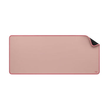 Logitech Desk Mat - Studio Series  Multifunctional Large Desk Pad  Extended Mouse Mat  Dark Rose