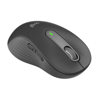 Logitech Signature M650 L Left Full Size Wireless Mouse - For Large Sized Hands  2-Year Battery  Silent Clicks  Customizable Side Buttons  Bluetooth  Graphite