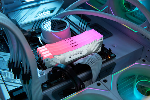 Kingston Technology FURY 24GB 8800MT/s DDR5 CL42 CUDIMM Renegade RGB White