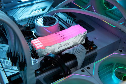Kingston Technology FURY 24GB 8800MT/s DDR5 CL42 CUDIMM Renegade RGB White