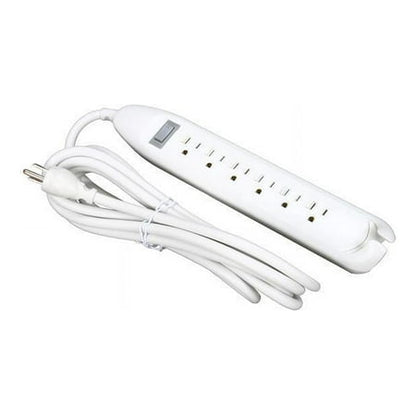 Belkin Power Strip  6 Outlets  12 ft Cord  White
