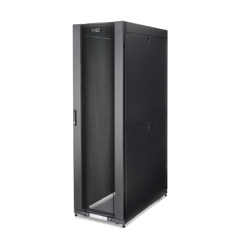 StarTech.com 42U Enterprise-Grade Server Rack Cabinet Kit, 19in Enclosed 4-Post Rack with Built-in Cable Management, 35in (89cm) Mounting Depth, 3307lb (1500kg) Capacity