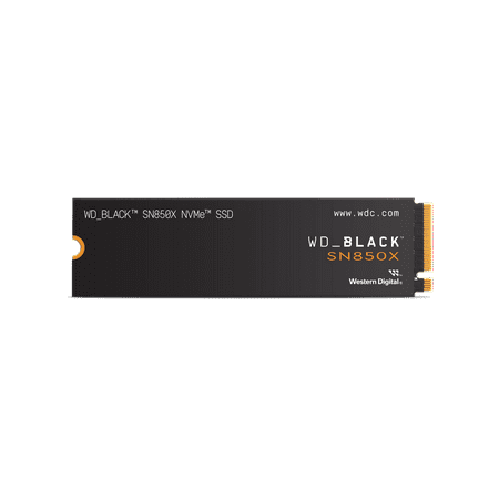 WD_BLACK 4TB SN850X NVMe SSD  Internal Gaming Solid State Drive without Heatsink- WDS400T2X0E-00BCA0
