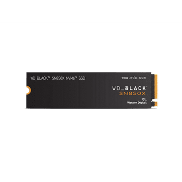 WD_BLACK 4TB SN850X NVMe SSD  Internal Gaming Solid State Drive without Heatsink- WDS400T2X0E-00BCA0