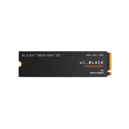 WD_BLACK 4TB SN850X NVMe SSD  Internal Gaming Solid State Drive without Heatsink- WDS400T2X0E-00BCA0