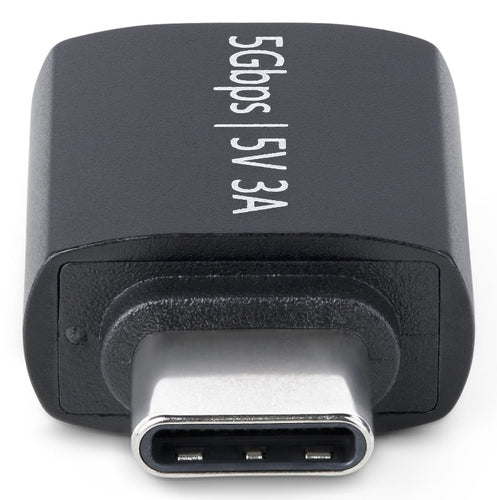 StarTech.com USB-C to USB-A Adapter, USB 5Gbps, Compact USB-C Male to USB-A Female Adapter, Durable Metal Housing, M/F