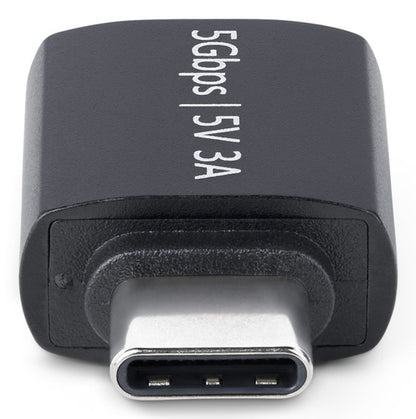 StarTech.com USB-C to USB-A Adapter, USB 5Gbps, Compact USB-C Male to USB-A Female Adapter, Durable Metal Housing, M/F