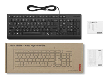 Lenovo 4Y41R64644 keyboard Home/Office USB French, Canadian Black