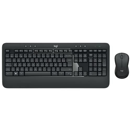 Logitech MK540 Advanced - Keyboard and mouse set - wireless - 2.4 GHz - French