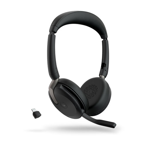 Jabra Evolve2 65 Flex - Link380c MS Stereo (Wireless Charging), NA