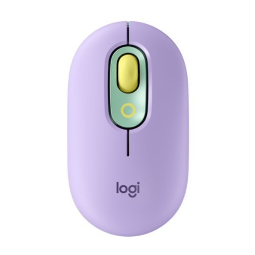 Logitech Bluetooth POP Mouse with Emoji - Daydream Mint: USB-A Compatible, 4000 dpi