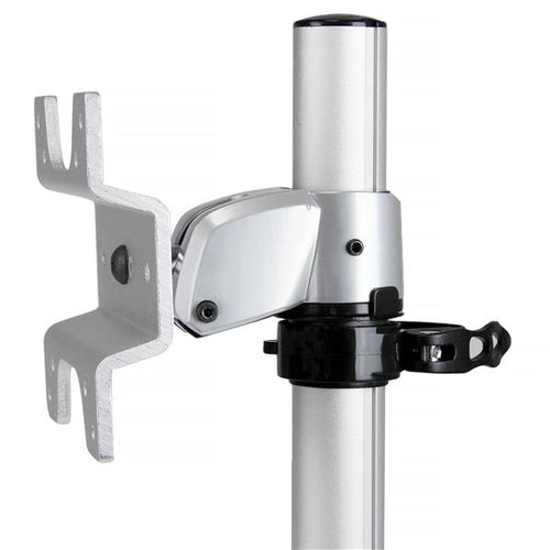 StarTech.com Single Monitor Stand - Adjustable - Steel - Silver - For up to 34" (30.9lb/14kg) Displays - TAA