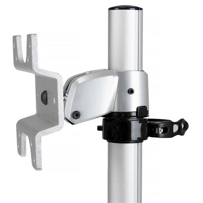 StarTech.com Single Monitor Stand - Adjustable - Steel - Silver - For up to 34" (30.9lb/14kg) Displays - TAA