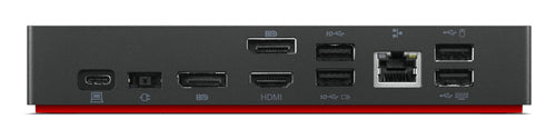 Lenovo 40AY0135US laptop dock/port replicator Wired USB 3.2 Gen 2 (3.1 Gen 2) Type-C Black