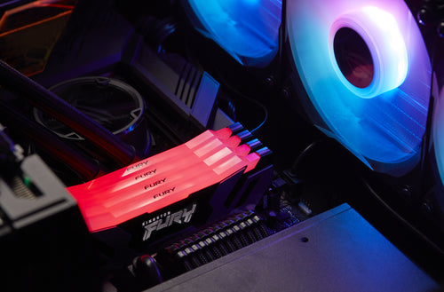 Kingston Technology FURY 48GB 8800MT/s DDR5 CL42 CUDIMM (Kit of 2) Renegade RGB Silver