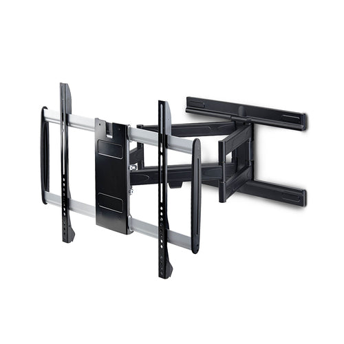 StarTech.com Ultra-Slim Articulating TV Wall Mount for up to 65-inch and 99lb/45kg Flat Screens, VESA 600x400, TAA-Compliant Low-Profile Bracket