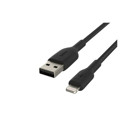 Belkin CAA002BT2MBK BOOST CHARGE 6.6 ft. Apple Lightning to USB-A ChargeSync Cable - Black