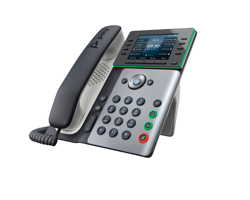 HP Poly Edge E350 IP Phone and PoE-enabled